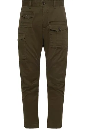 Dsquared2 Pantalones Cargo De Algodón Stretch