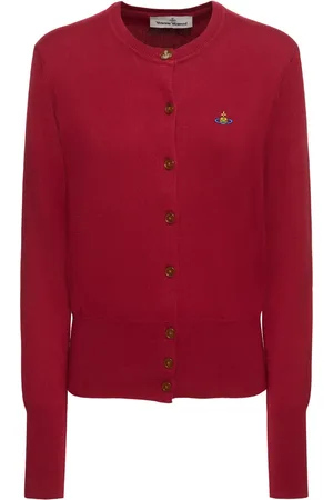 Vivienne Westwood Cárdigan De Punto De Algodón Y Cashmere