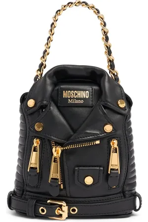 Moschino Mochila De Piel Suave