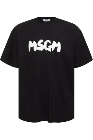 Msgm Camiseta Con Logo