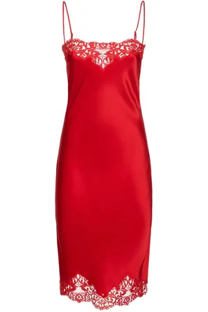 Stella McCartney Vestido Midi De Encaje
