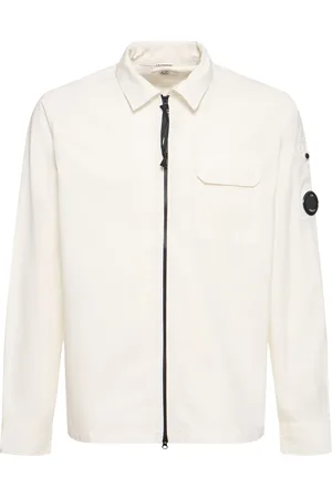 C.P. Company Sobrecamisa De Gabardina De Algodón