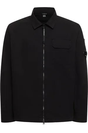 C.P. Company Sobrecamisa De Gabardina De Algodón