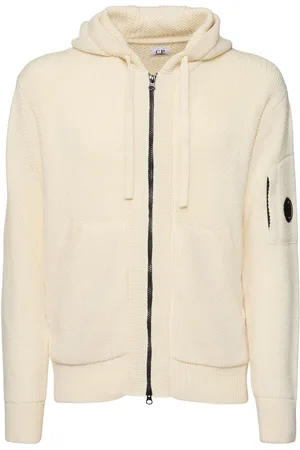 C.P. Company Diagonal Raised Fleece Google Sweatshirt