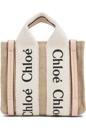 Chloé Bolso De Mano Nano Woody De Lona