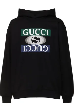 Gucci Sudadera De Algodón Con Capucha