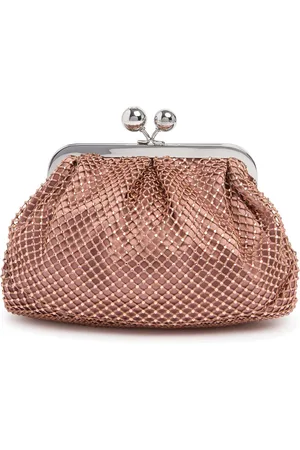 Max Mara Clutch Edita Con Cristales
