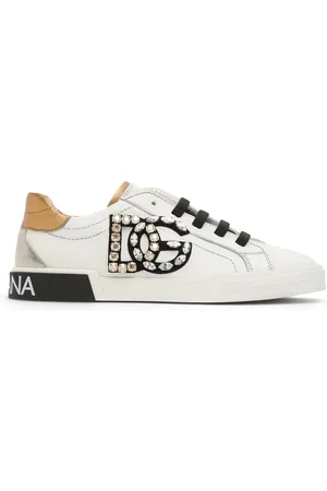Dolce & Gabbana Sneakers De Piel Con Logo