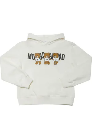 Moschino Sudadera De Algodón Con Capucha