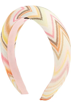 Missoni Diadema De Algodón Estampado