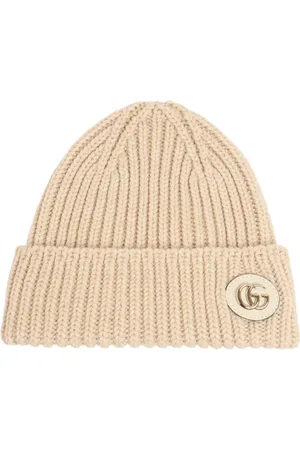Gucci Gorro De Punto Acanalado De Lana