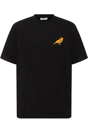 J.W.Anderson Camiseta De Algodón Bordado