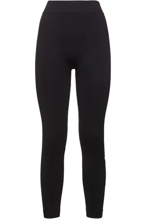 Max Mara Leggings De Jacquard Con Logo