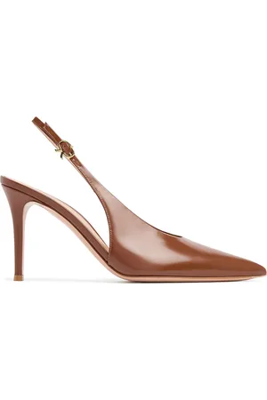 Gianvito Rossi Zapatos Destalonados Tokio De Piel 85mm