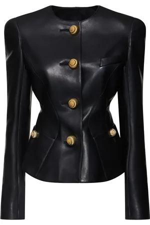 Balmain Chaqueta De Piel