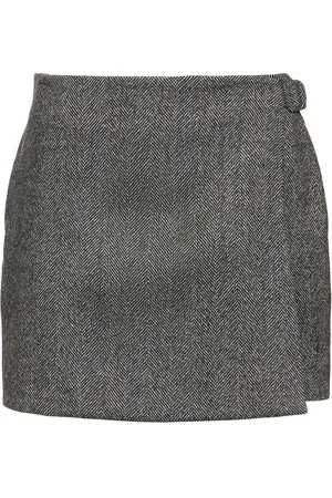 ERMANNO SCERVINO Falda Pantalón Corta De Lana