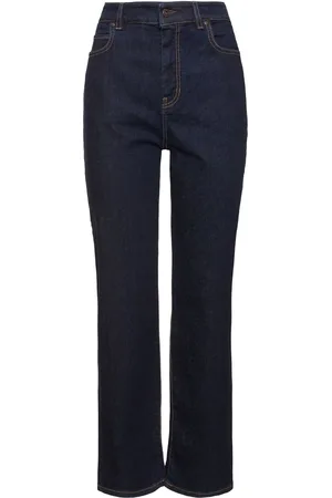 Max Mara Jeans Rectos Con Cintura Alta