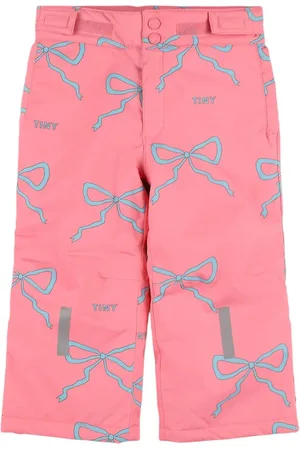 Tiny Cottons Pantalones De Esquí De Nylon Con Lazo