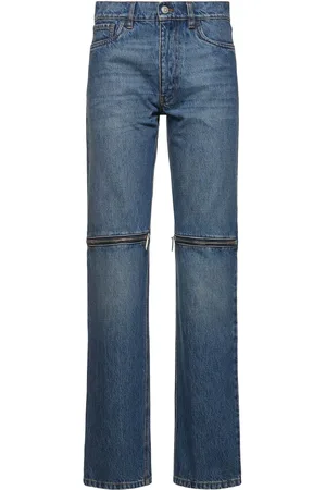 COPERNI Pantalones Anchos De Denim Con Cremallera