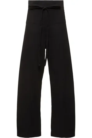 MATTEAU Pantalones Anchos De Algodón