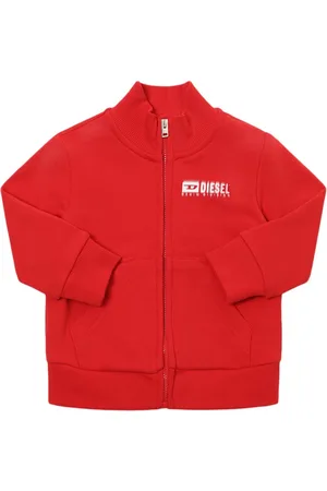 Diesel Sudadera De Algodón Con Logo