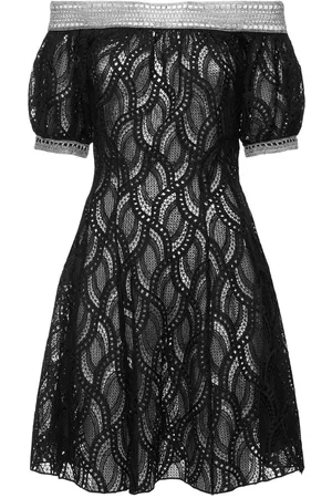 ERMANNO SCERVINO Vestido Corto Con Hombros Descubiertos