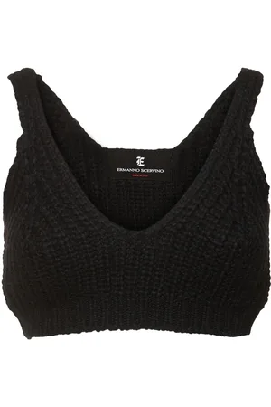 ERMANNO SCERVINO Top Corto De Punto
