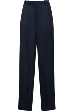 THEORY Pantalones Anchos De Viscosa