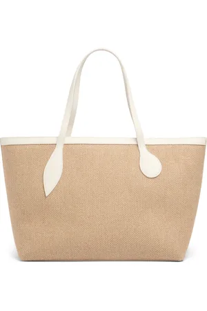 Little Liffner Bolso Tote Mega Sprout De Lino
