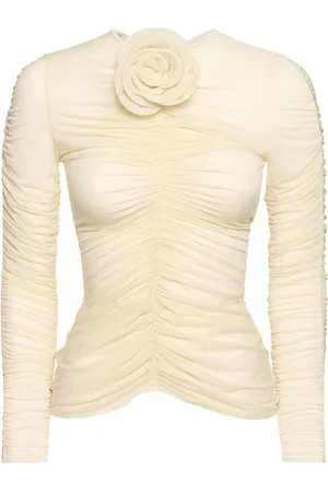 MAGDA BUTRYM Top Drapeado De Jersey