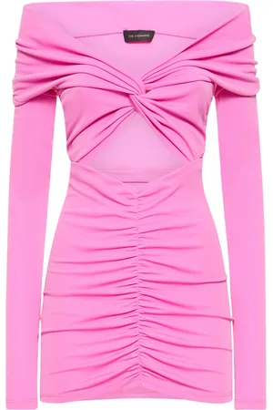 The Andamane Vestido Corto Con Hombros Descubiertos
