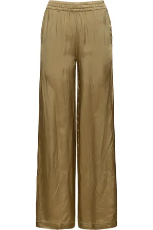 Aspesi Pantalones Anchos De Satén