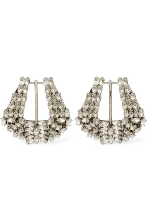 Balmain Pendientes Western De Latón Y Cristal