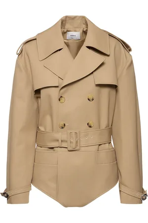 COPERNI Abrigo Trench Body De Gabardina