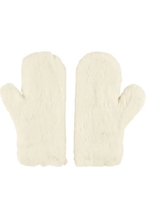 Max Mara Guantes De Teddy De Lana Con Correa