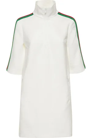 Gucci Vestido De Jersey Con Gg Jacquard