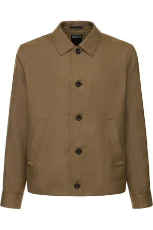 Ermenegildo Zegna Chaqueta De Lino Y Lana