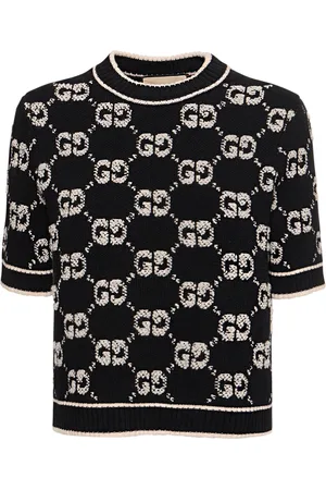 Gucci Top De Lana Con Jacquard