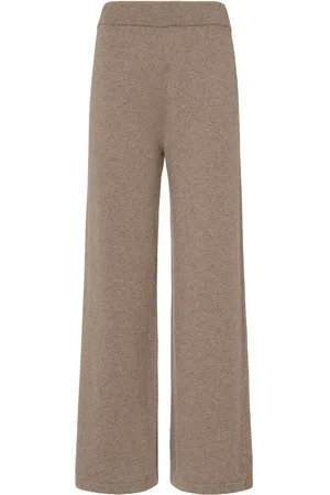 Max Mara Pantalones Rectos De Punto