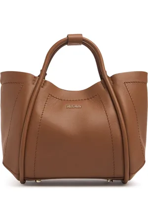 Max Mara Bolso De Mano Xs Marin De Piel