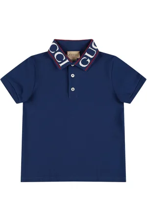 Gucci Polo De Algodón Piqué Stretch
