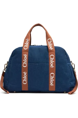 Chloé Bolso Cambiador De Denim De Algodón