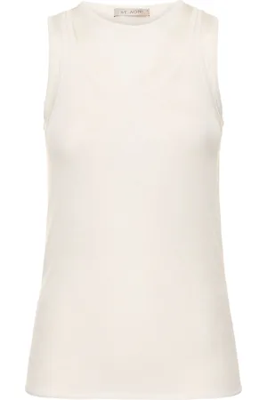 St Agni Tank Top Semi Transparente
