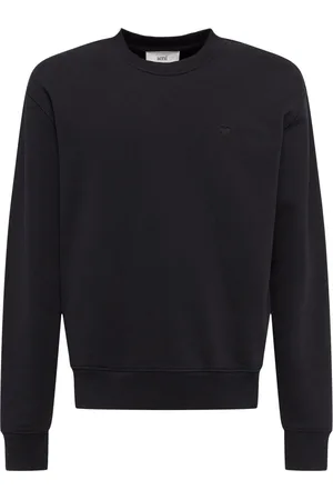Ami Sudadera De Felpa De Algodón Con Logo