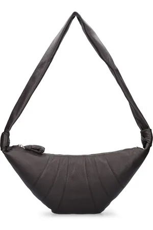 LEMAIRE Bolso Mediano Croissant De Piel De Grano