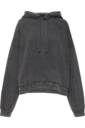 Acne Studios Sudadera De Algodón Jersey Con Capucha