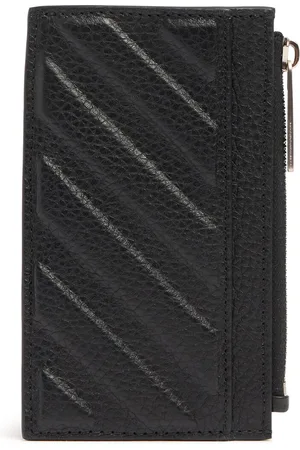 OFF-WHITE Tarjetero De Piel