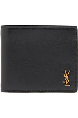 Saint Laurent Cartera De Piel Con Monedero