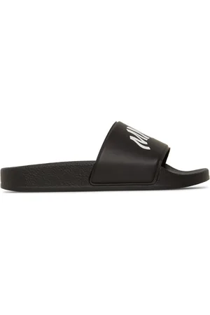 Maison Margiela Sandalias Planas De Goma Con Logo