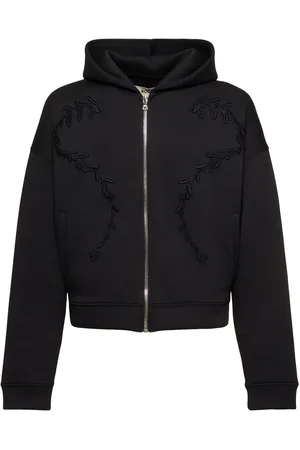 ROUGH. Sudadera De Algodón Con Capucha